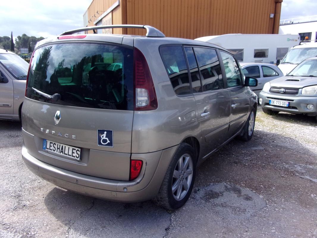 RENAULT ESPACE - IV 2.0 HDI 175 CV INTENSE FAP ÉQUIPÉ TPMR BOITE AUTO (2013)